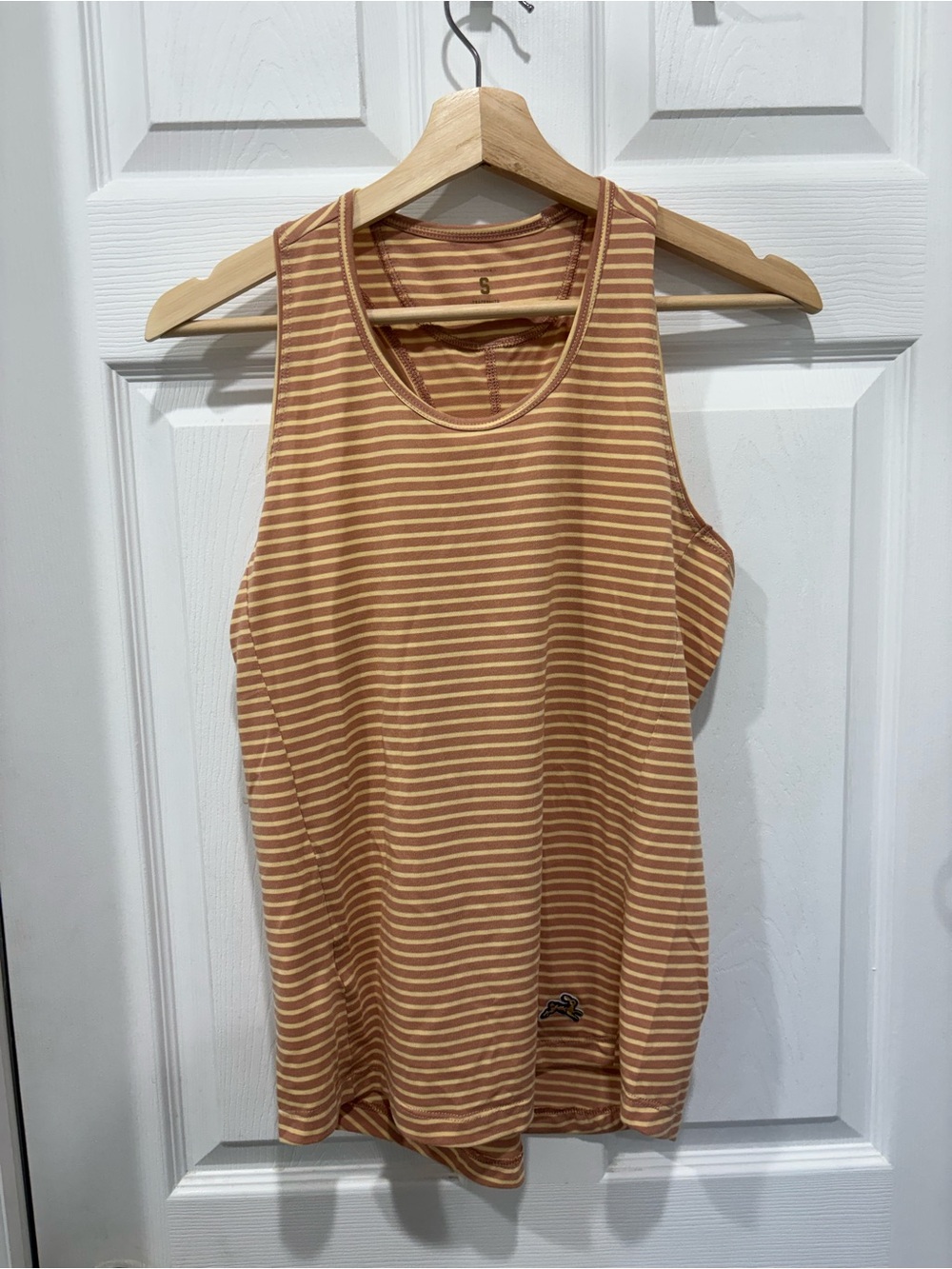 Tracksmith Horizon striped tank